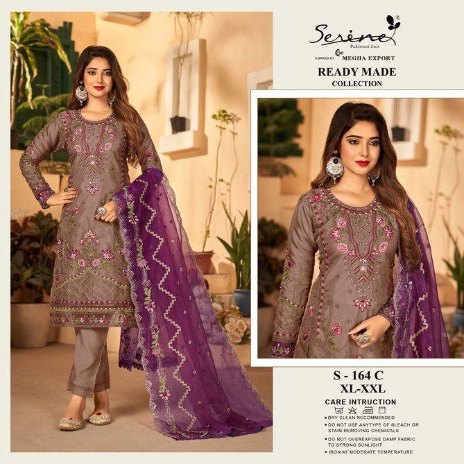 S 164 By Serine Readymade Pakistani Suits Catalog
